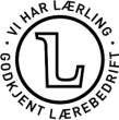 Godkjent lærebedrift logo